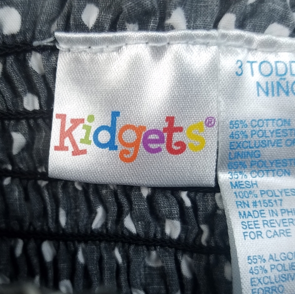 Kidgets Black and White Sunflower - Picture 4 of 6